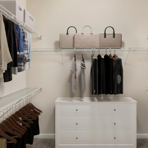 Find your perfect fit at Elate Royal Oaks a closet with clothes